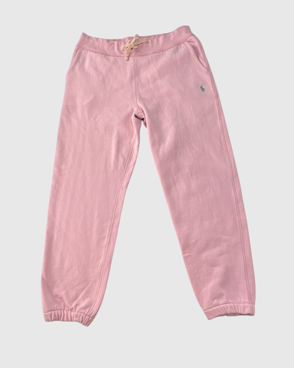 Polo Ralph Lauren Pants Womens Pink Knit Joggers Sweatpants MEDIUM Sweats
